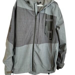 509 Forge Jacket, gray hooded full zipper mens  XL